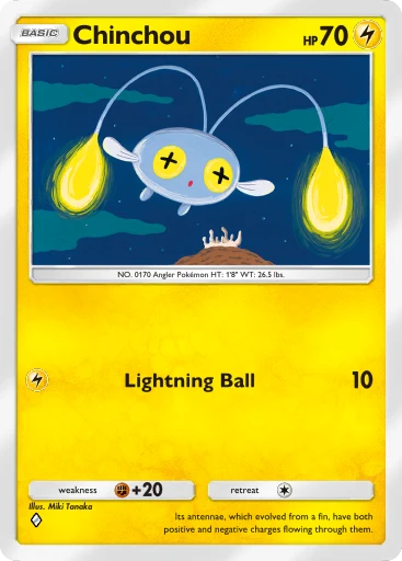Lanturn ex (Wisdom of Sea and Sky #204/241, 2-Stars) | Pokmon TCG Pocket