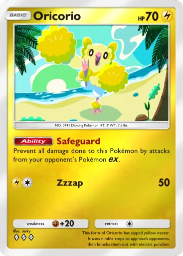 Oricorio (Pokémon TCG Pocket)