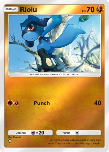Riolu (Shining Revelry #42/110, 1-Diamond) | Pokmon TCG Pocket