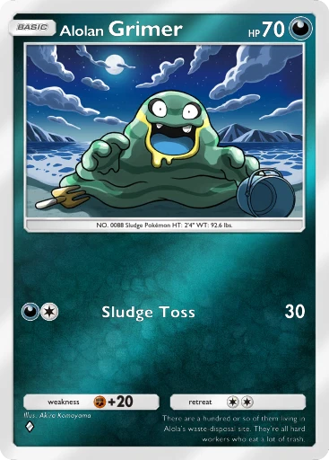 Grimer de Alola (Pokémon TCG Pocket)