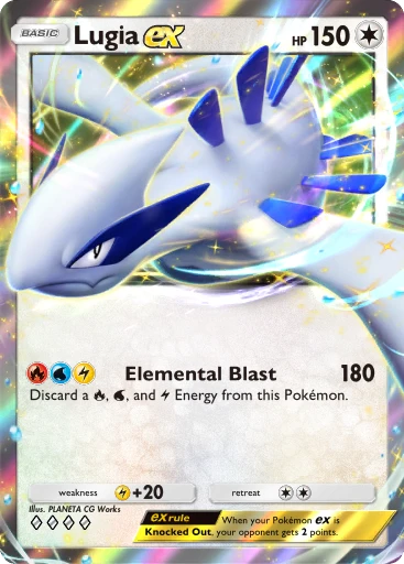 Lugia ex (Deluxe Pack: ex #289/379, 4-Diamonds) | Pokmon TCG Pocket