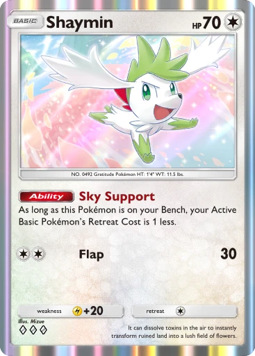 Shaymin (Deluxe Pack: ex #298/379, 3-Diamonds) | Pokmon TCG Pocket