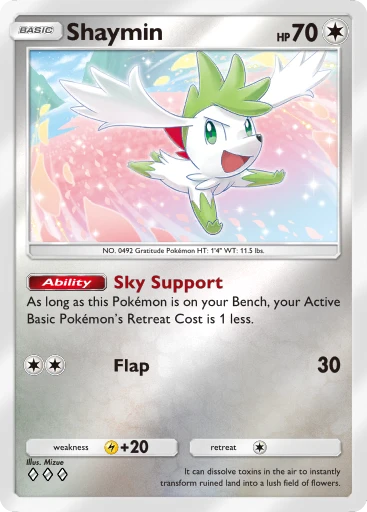 pokemon card shaymin Shaymin EX (94/99) [Black & White: Next Destinies] main image 0