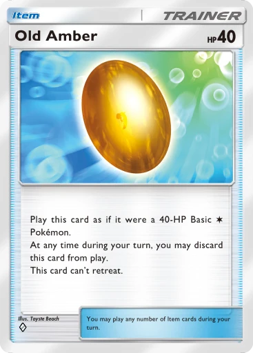 Old Amber (Pokémon TCG Pocket)
