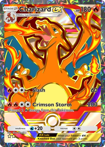 charizard ex stage 2 pokemon card Charizard EX (12/106) [XY: Flashfire] – Pokemon Plug main image 0
