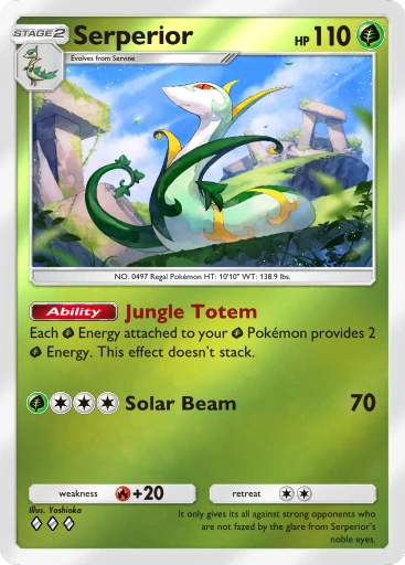 Serperior (Mythical Island #70/86, 1-Star) | Pokmon TCG Pocket