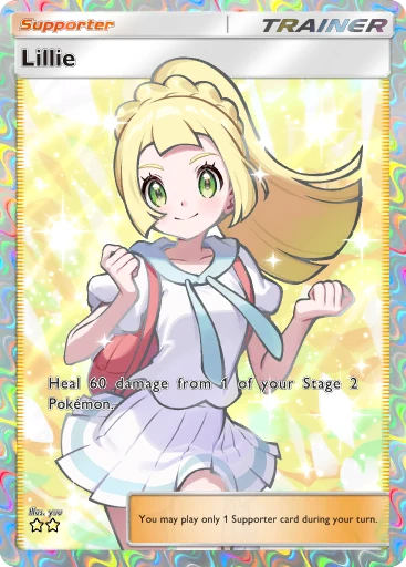 Lillie♡ Lillie (Deluxe Pack: ex #374/379, 2-Stars) | Pokémon TCG Pocket