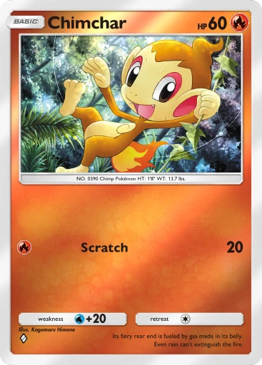 pokemon cards chimchar Amazon.com: Pokemon: 100 Assorted Card Bundle - with Foils and 5 Ultra Rare  (V, GX, EX) Variety main image 1