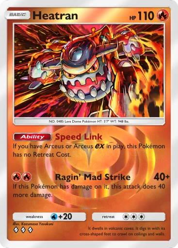 Heatran (Deluxe Pack: ex #77/379, 3-Diamonds) | Pokmon TCG Pocket Heatran (Deluxe Pack: ex #77/379, 3-Diamonds) | Pokmon TCG Pocket
