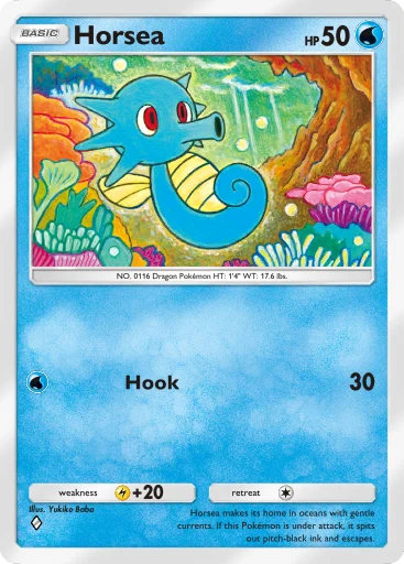 Horsea (Wisdom of Sea and Sky #41/241, 1-Diamond) | Pokmon TCG Pocket Horsea (Wisdom of Sea and Sky #41/241, 1-Diamond) | Pokmon TCG Pocket