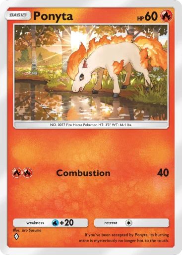 Ponyta (Mega Rising #30/331, 1-Diamond) | Pokmon TCG Pocket