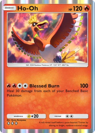 Ho-Oh (Mega Rising #32/331, 3-Diamonds) | Pokmon TCG Pocket