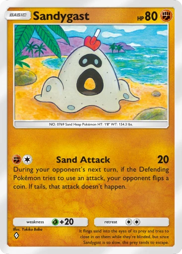 Sandygast (Pokémon TCG Pocket)