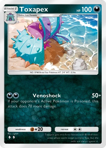Toxapex (Pokémon TCG Pocket)