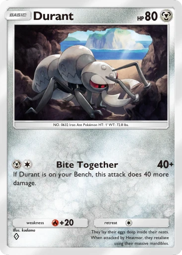 pokemon card durant Durant ex - 215/191 Full Art Ultra Rare main image 0