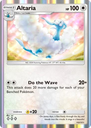 Altaria (Mega Rising #197/331, 3-Diamonds) | Pokmon TCG Pocket