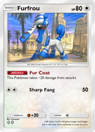 Furfrou (Pokémon TCG Pocket)