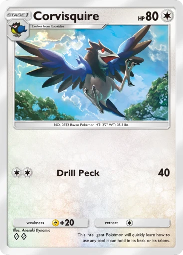 Corvisquire (Pokémon TCG Pocket)