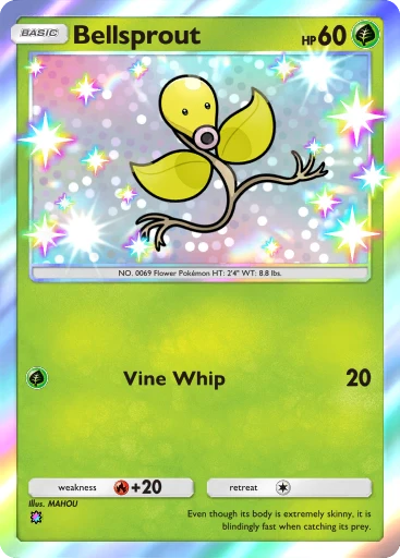 Bellsprout (Mega Rising #287/331, 1-Star Shiny) | Pokmon TCG Pocket