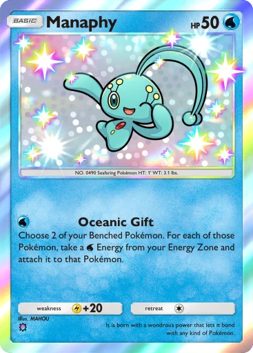manaphy pokemon card Amazon.com: Pokemon - Manaphy-EX (116/122) - XY Breakpoint