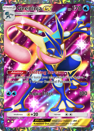 Greninja EX ポケモンカード Greninja-EX (XY Promo 20) - Bulbapedia, the community-driven
