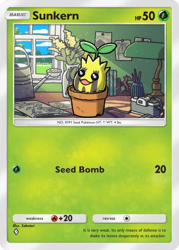 Sunflora (Secluded Springs #5/71, 2-Diamonds) | Pokmon TCG Pocket