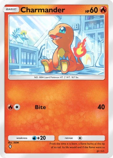 Charmander (Crimson Blaze #11/103, 1-Diamond) | Pokmon TCG Pocket Charmander (Crimson Blaze #11/103, 1-Diamond) | Pokmon TCG Pocket