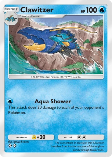 Clauncher (Crimson Blaze #22/103, 1-Diamond) | Pokmon TCG Pocket