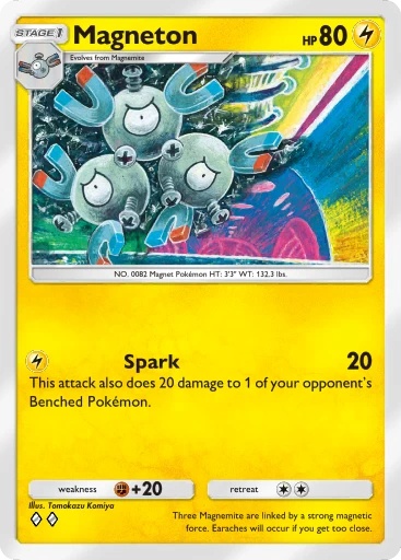 Magneton (Genetic Apex #98/226, 3-Diamonds) | Pokémon TCG Pocket