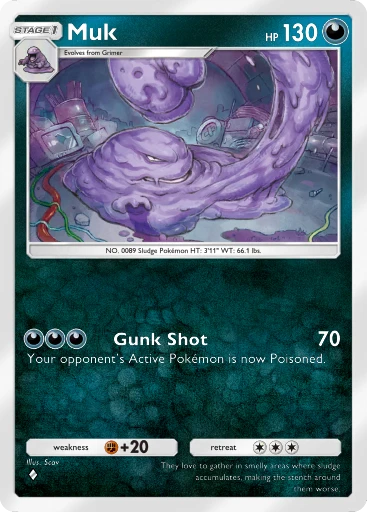 grimer pokemon cards Mega Dream ex Japanese main image 0