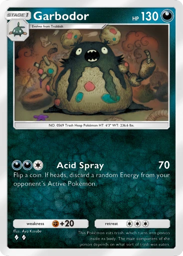 pokemon trubbish card Pokemon SV: White Flare 140/086 Trubbish Illustration Rare