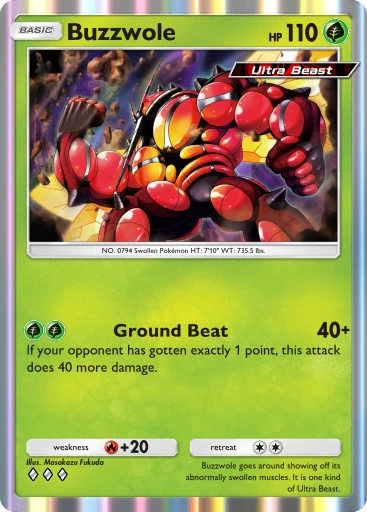 Buzzwole (Fantastical Parade #14/234, 3-Diamonds) | Pokmon TCG Pocket Buzzwole (Fantastical Parade #14/234, 3-Diamonds) | Pokmon TCG Pocket