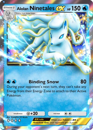 Alolan Ninetales ex (Fantastical Parade #29/234, 4-Diamonds) | Pokmon TCG Pocket Alolan Ninetales ex (Fantastical Parade #29/234, 4-Diamonds) | Pokmon TCG Pocket