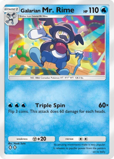 Galarian Mr. Rime (Fantastical Parade #31/234, 2-Diamonds) | Pokmon TCG  Pocket