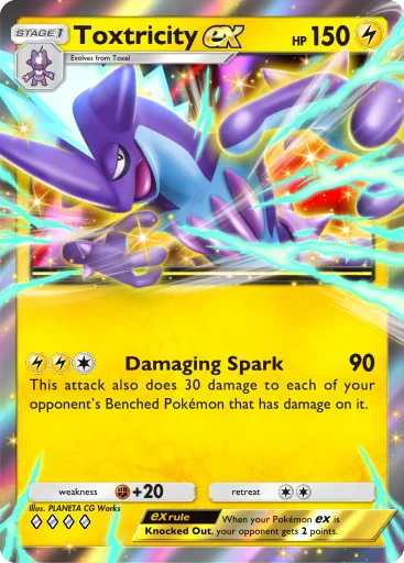 Toxtricity ex (Fantastical Parade #184/234, 2-Stars) | Pokémon TCG