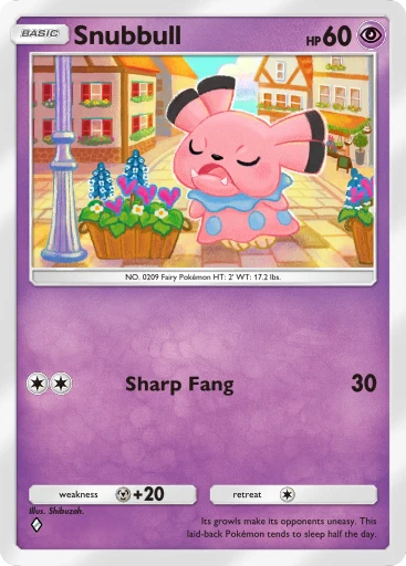Snubbull (Pokémon TCG Pocket)