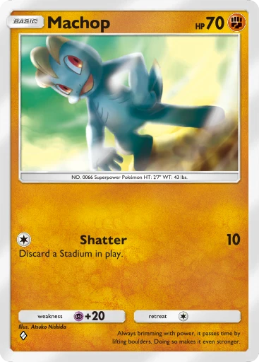 Machoke (Genetic Apex #144/226, 2-Diamonds) | Pokmon TCG Pocket