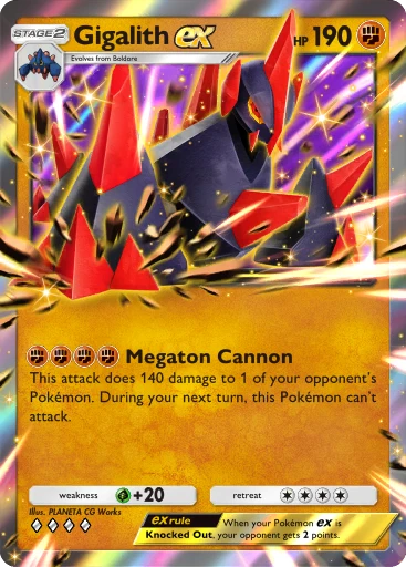 Gigalith ex (Pokémon TCG Pocket)