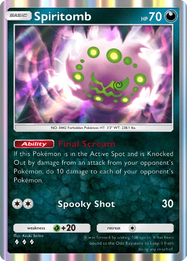 Spiritomb (Fantastical Parade #103/234, 3-Diamonds) | Pokmon TCG Pocket Spiritomb (Fantastical Parade #103/234, 3-Diamonds) | Pokmon TCG Pocket