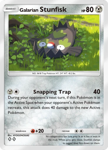 Galarian Stunfisk (Fantastical Parade #117/234, 2-Diamonds) | Pokmon TCG  Pocket