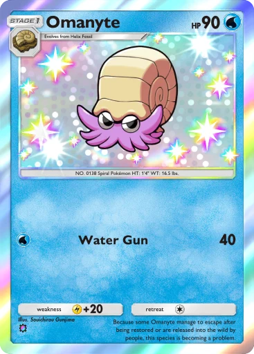 Omastar (Genetic Apex #82/226, 3-Diamonds) | Pokémon TCG Pocket