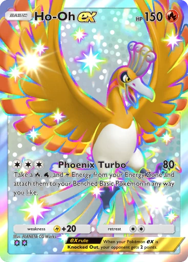 ho oh pokemon card Ho-oh Pokemon Card Credit Card Credit Card Skin – Anime Town Creations main image 1