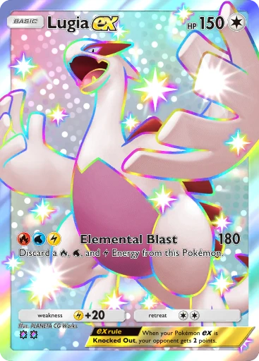 Lugia ex (Wisdom of Sea and Sky #211/241, 3-Stars) | Pokmon TCG Pocket