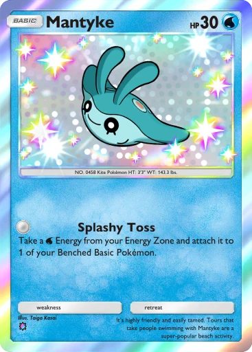 Mantyke (Fantastical Parade #210/234, 1-Star Shiny) | Pokmon TCG Pocket