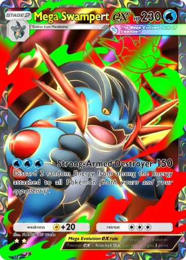 Mega Swampert ex (Fantastical Parade #183/234, 2-Stars) | Pokmon TCG Pocket Mega Swampert ex (Fantastical Parade #183/234, 2-Stars) | Pokmon TCG Pocket