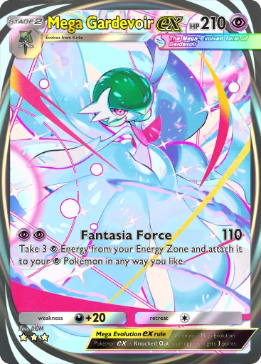 2023 ポケモンカード MEGA Gardevoir ex 3連番 Mega Gardevoir ex (Fantastical Parade #203/234, 3-Stars) | Pokémon
