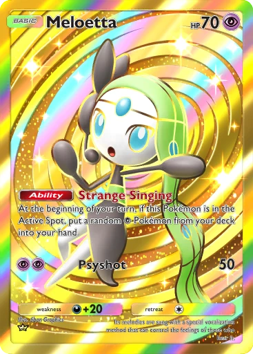 meloetta pokemon card 2012 POKEMON WHITE 2 PLAYING CARDS MELOETTA