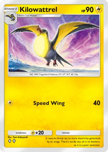 Kilowattrel (Pokémon TCG Pocket)