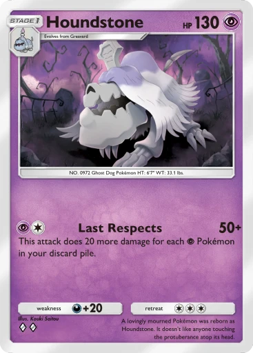 Houndstone (Pokémon TCG Pocket)