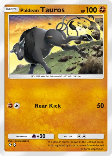 Paldean Tauros (Pokémon TCG Pocket)